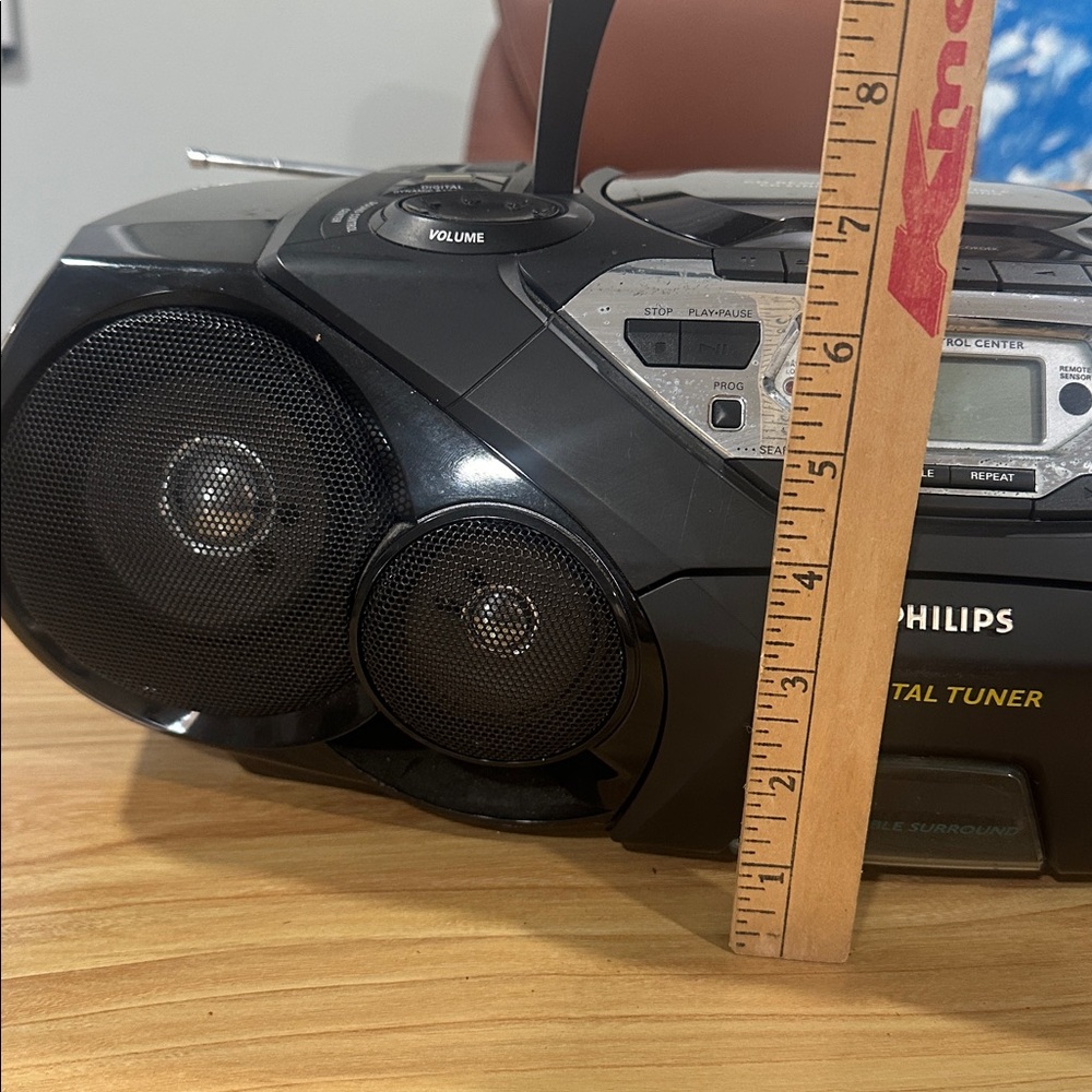 Vintage Philips AZ1574/17  CD Player/ Cassette Radio Portable Boombox Tested - Picture 16 of 17